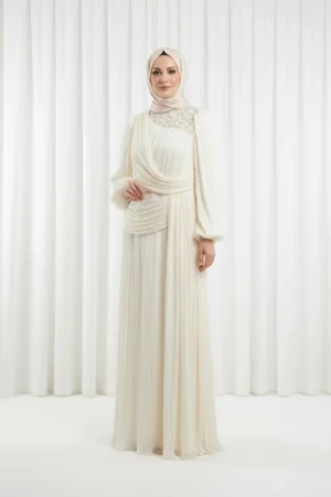 Yozgat Butik Kadın Giyim | Şık Abiye, Takım ve Günlük Kombinler ekru abiye