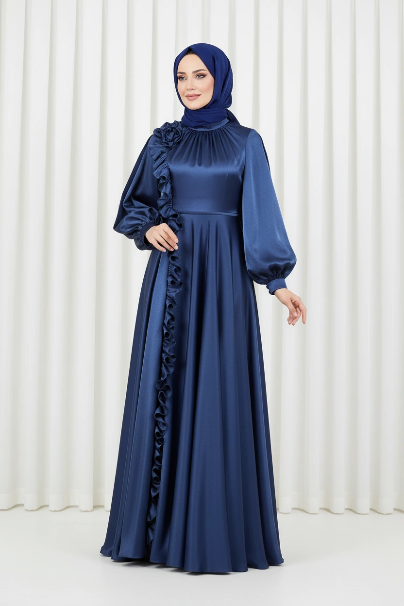 lacivert zarafet abiye lacivert zarafet abiye